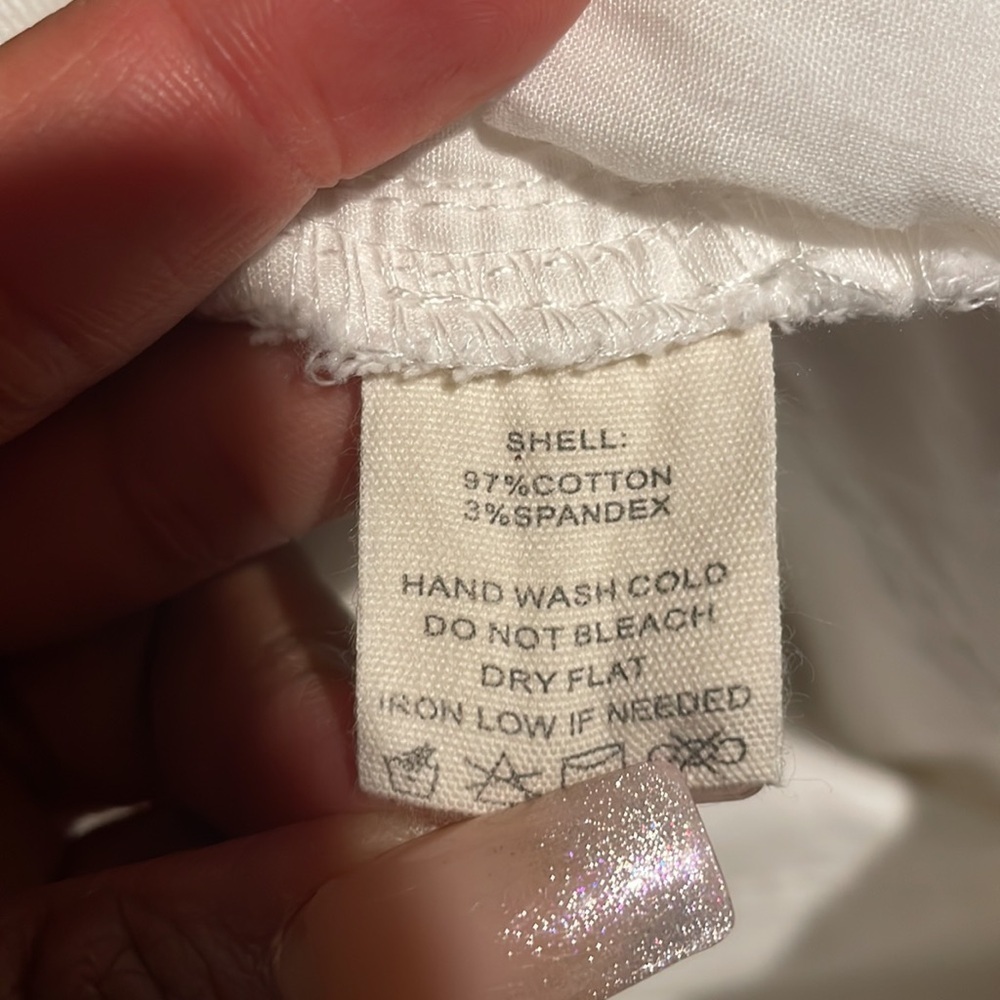 Altard State Fringe White Festival Rodeo Concert Shorts - Picture 7 of 9